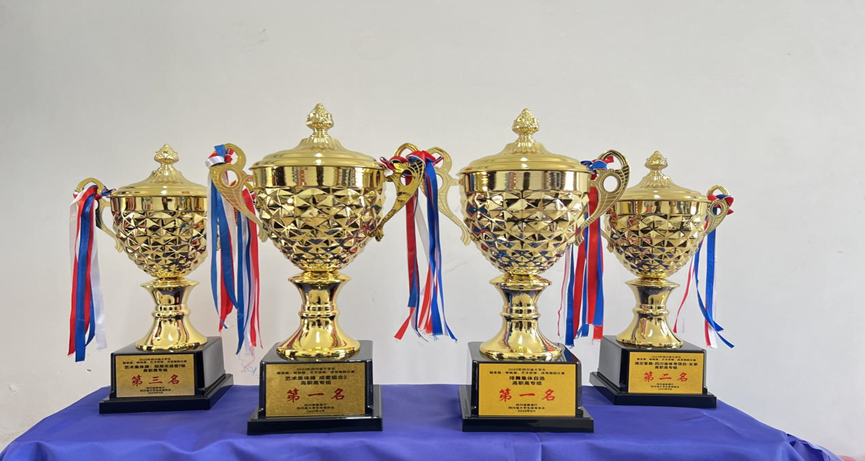 通识教育与国际学院组织健美操代表队参加省赛勇夺双冠